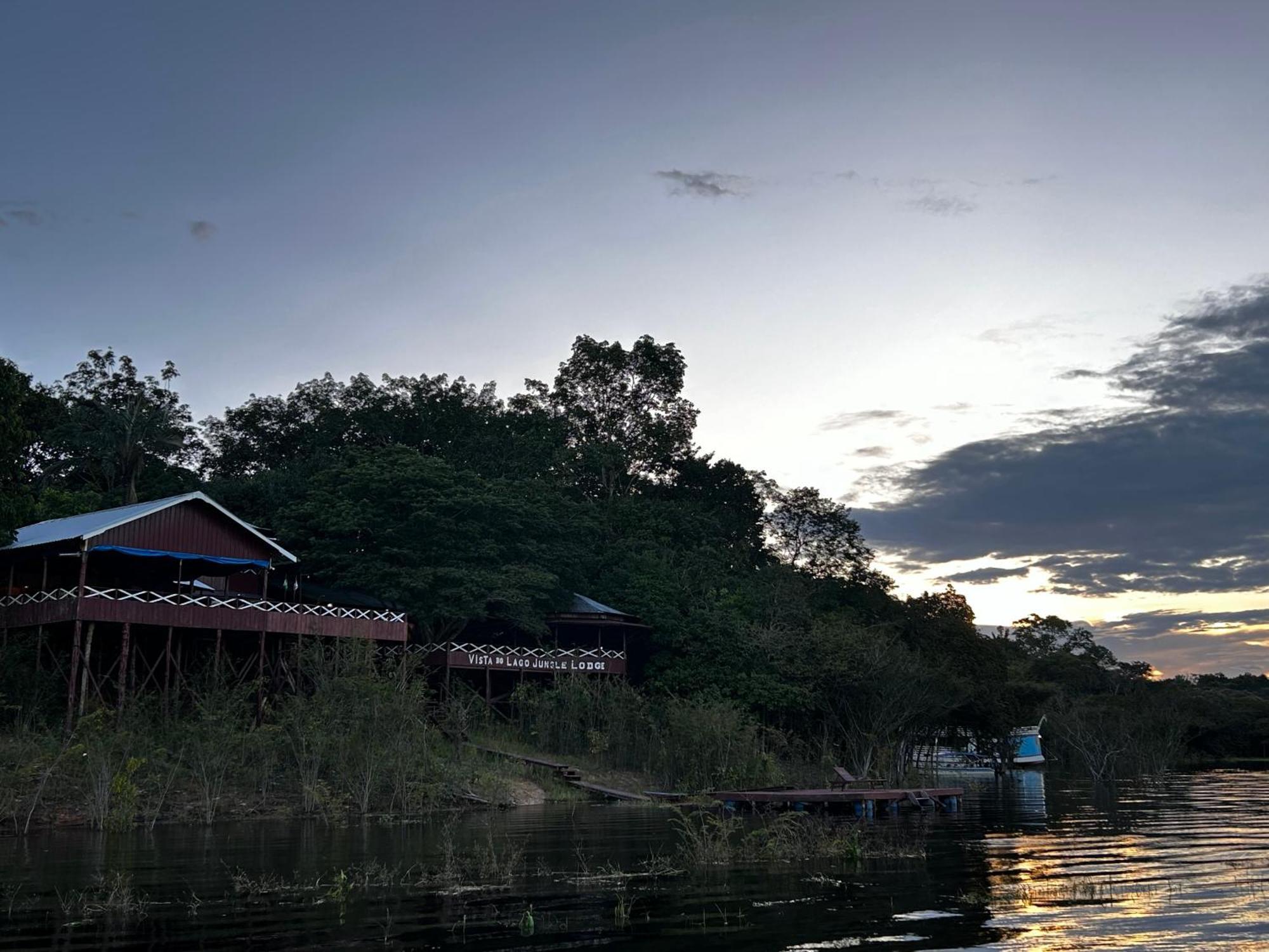 Vista Do Lago Jungle Lodge Cajual Экстерьер фото