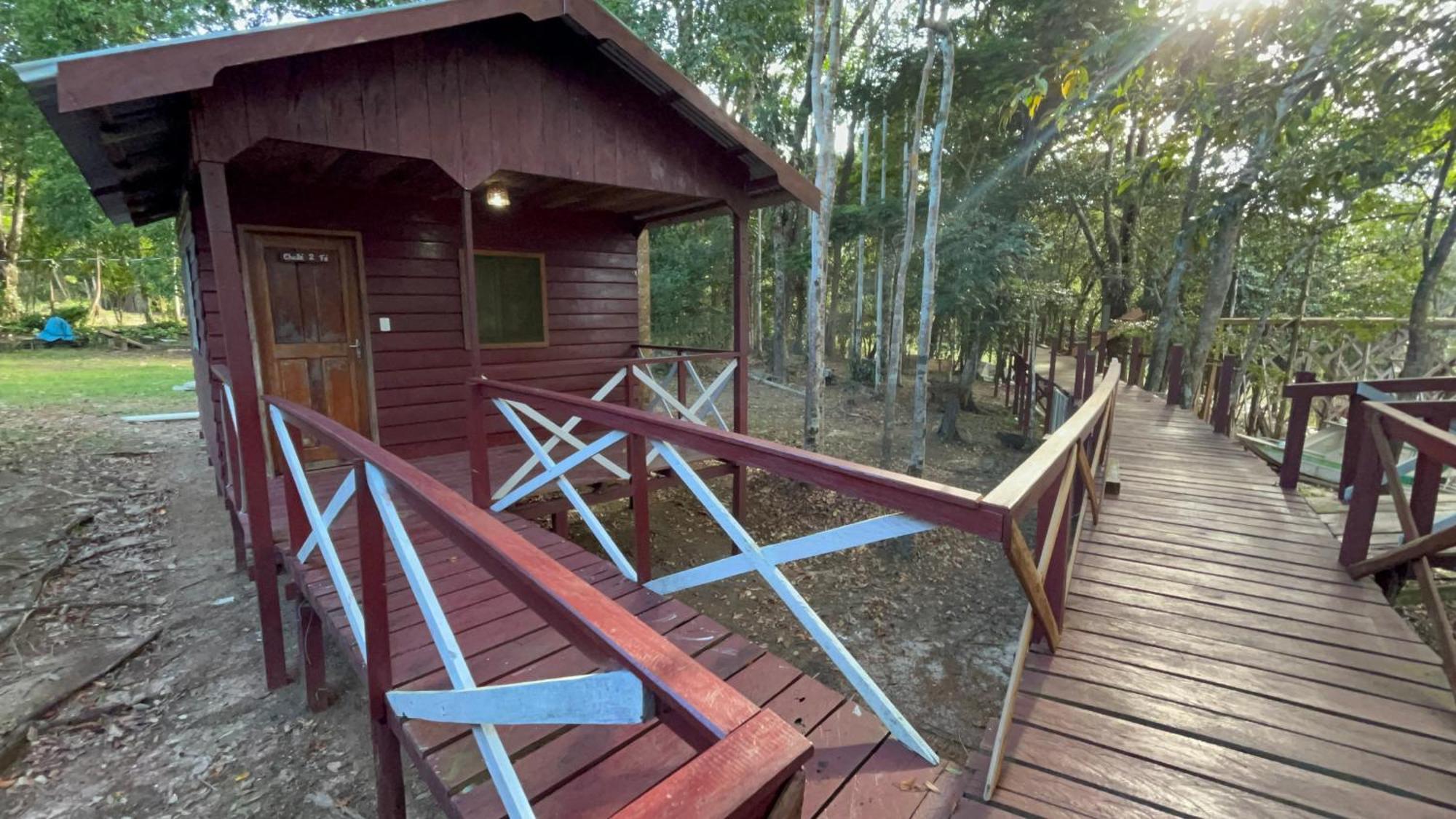 Vista Do Lago Jungle Lodge Cajual Экстерьер фото