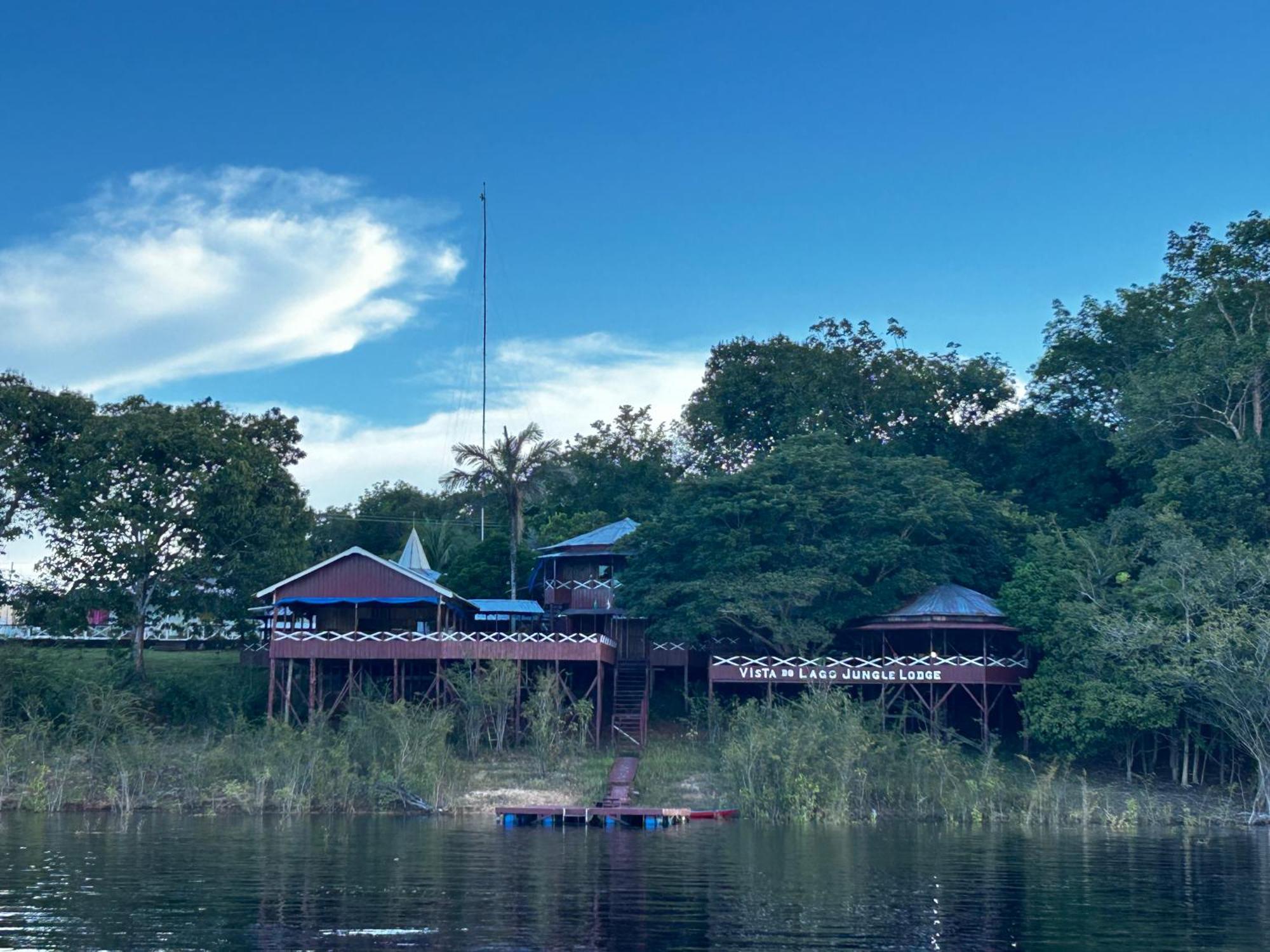Vista Do Lago Jungle Lodge Cajual Экстерьер фото