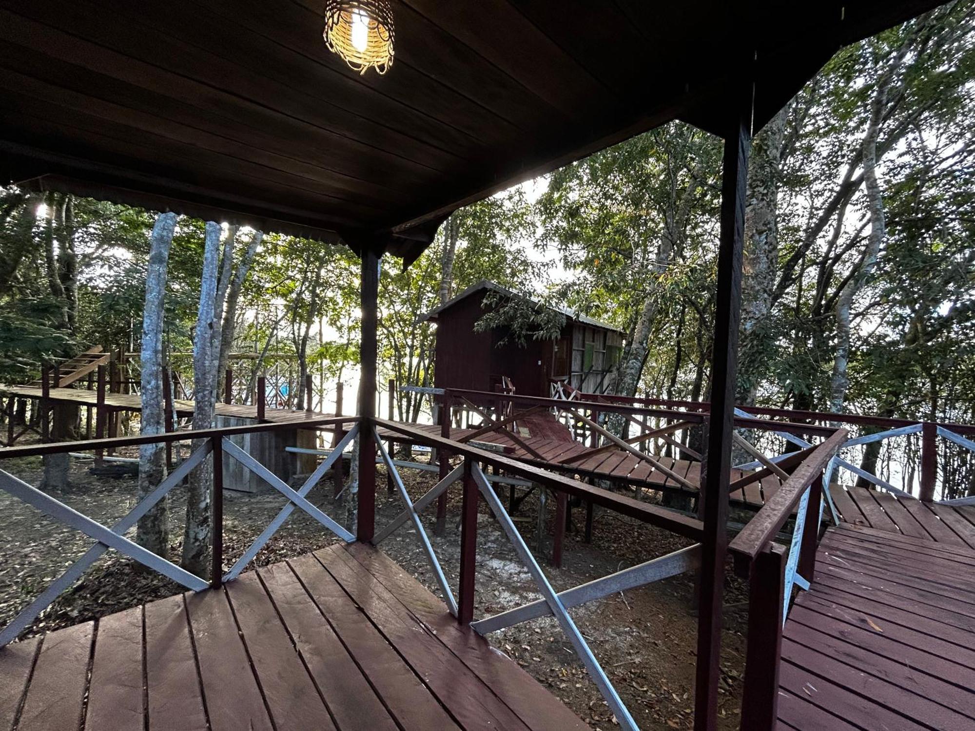 Vista Do Lago Jungle Lodge Cajual Экстерьер фото