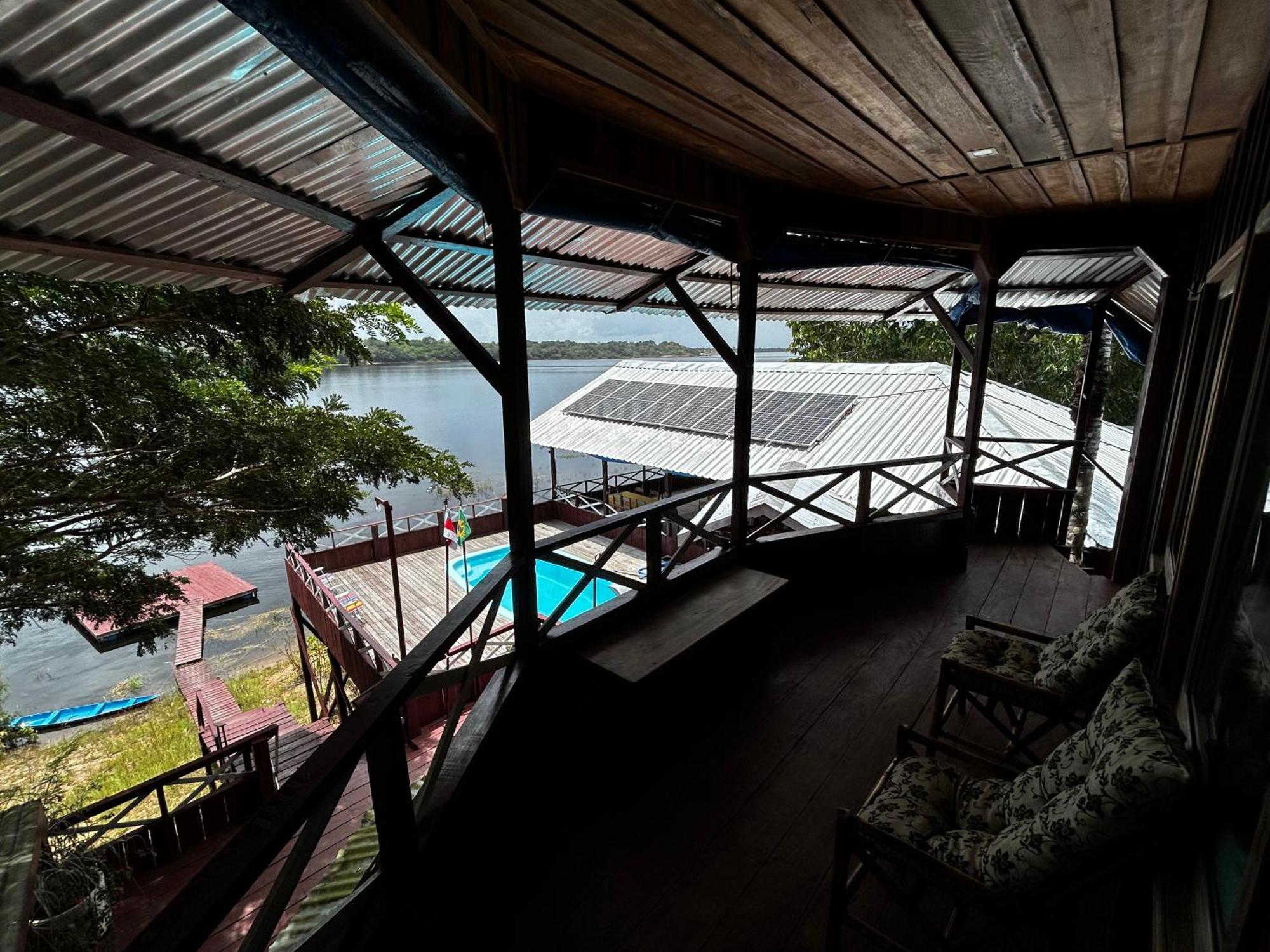Vista Do Lago Jungle Lodge Cajual Экстерьер фото